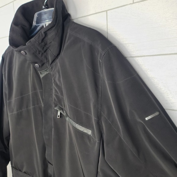 Andrew Marc Jacket Coat Black XL PCM Schoeller Temperature Comfort Parka - Picture 3 of 15